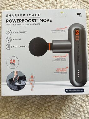 Sharper Image Power Boost Move (Portable Massager)- Brand New!